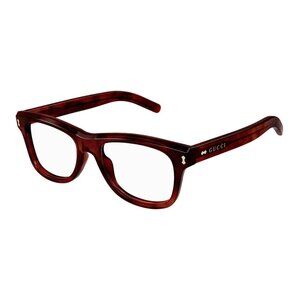 NEW GUCCI EYEGLASSES RED HAVANA MEN EYEWEAR GUCCI
